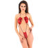 Vixson Metallic Minimalistische Body - Rood_