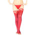 Vixson Metallic Kousen Met Kanten Top - Rood_