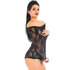 Vixson Strapless Kanten Jurkje Met Lange Mouwen_