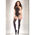 Jarretel Catsuit Met Halternek - Panterprint_