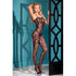 Open Catsuit Met Bloemendesign En Spaghettibandjes_