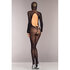 Kruisloze Catsuit Met Hood En Open Cups_