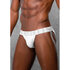 Slip met brede tailleband - Wit_