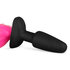 Siliconen Buttplug Met Staart - Roze_