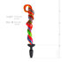 Siliconen Buttplug Met Staart - Regenboog_
