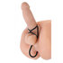 Triple Threat Siliconen Cockring Met Buttplug_