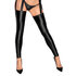 Wetlook Kousen Met Borduursels_