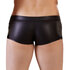Wetlook Boxer Met Netstof En Rijgdetail_