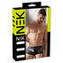 Wetlook Boxer Met Netstof En Rijgdetail_