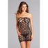 Strapless Mini Jurkje Met Gaten_